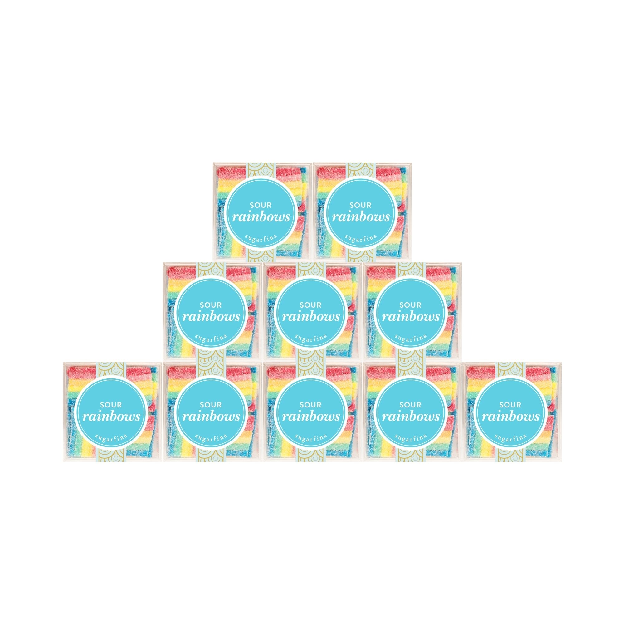 Sugarfina Sour Rainbows Perfect 10 Party Pack