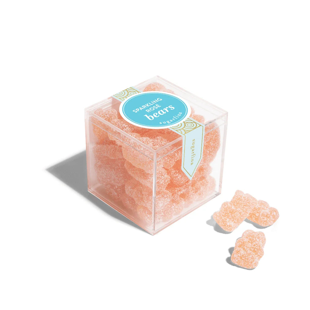 Sugarfina Sparkling Rosé Bears - Small Candy Cube