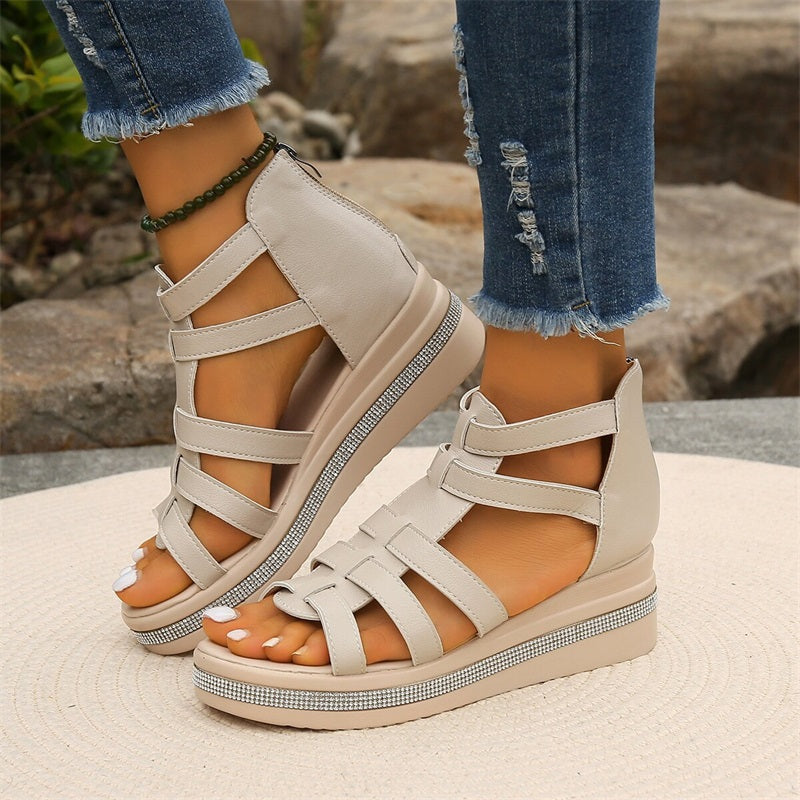 Harper & Lane Scarlett - Strappy Platform Sandals