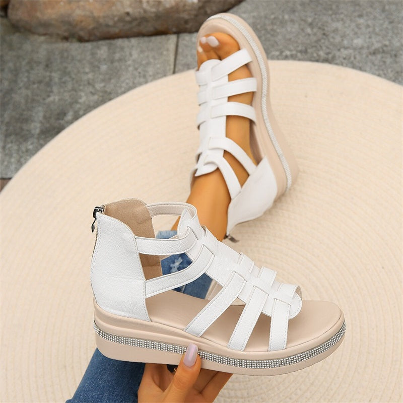 Harper & Lane Scarlett - Strappy Platform Sandals
