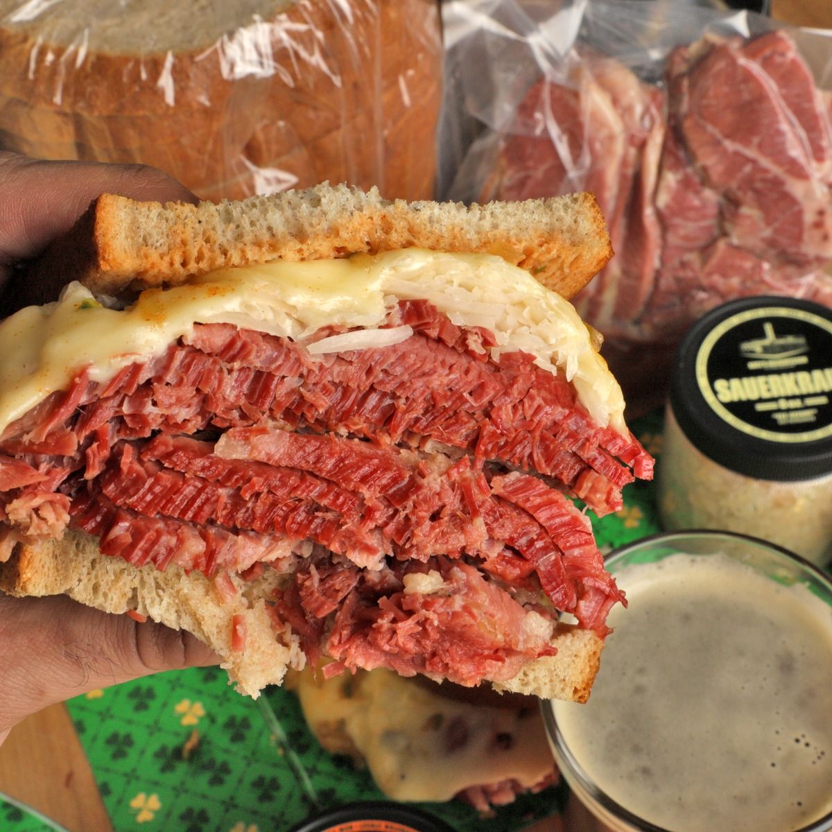 Katz's Delicatessen St. Patrick's Day Reuben Package