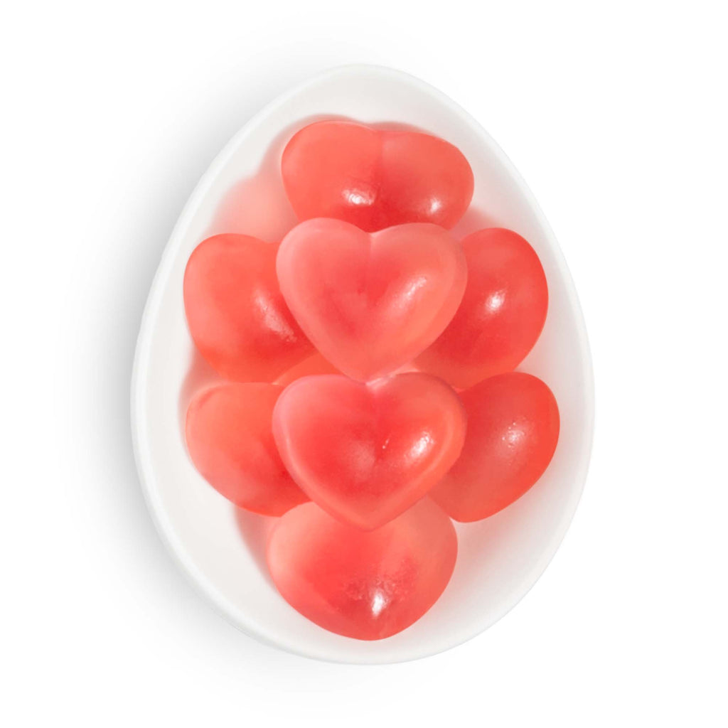 Sugarfina Strawberry Hearts - Small Candy Cube
