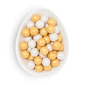 Sugarfina Sugarfina Pearls (Gold & White) - Small Candy Cube