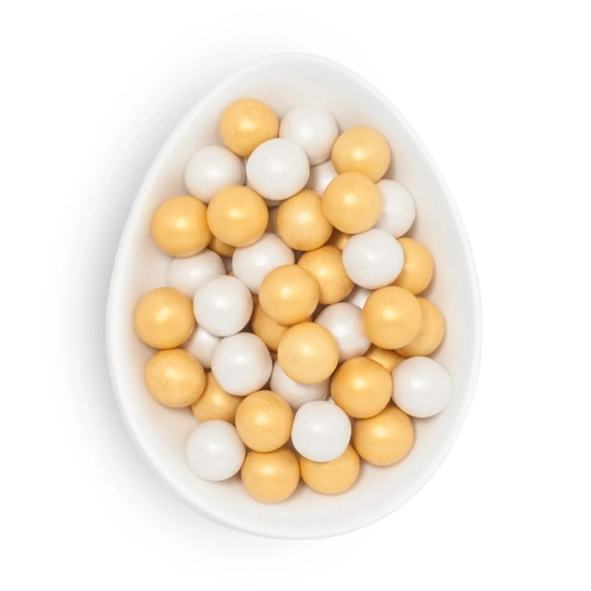 Sugarfina Sugarfina Pearls (Gold & White) - Small Candy Cube