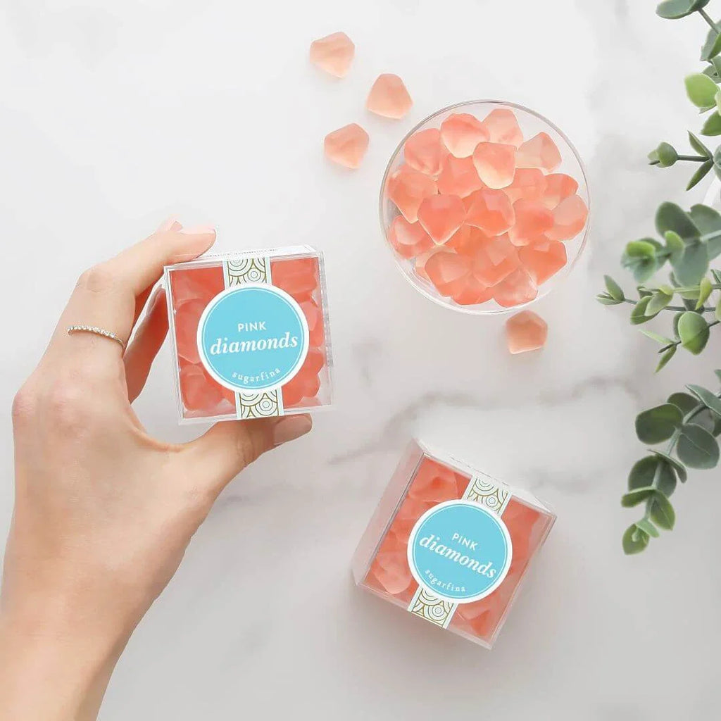 Sugarfina Pink Diamonds Strawberry Gummy