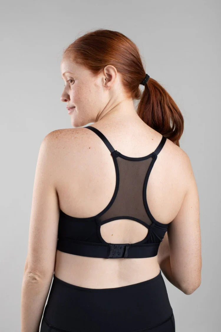 Simple Wishes SuperMom Racerback Sport Bra for Hands-Free Pumping & Nursing