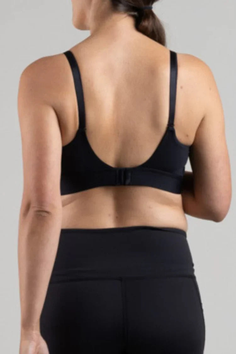 Simple Wishes  SuperMom V Mesh Sports Bra for Hands-Free Pumping & Nursing