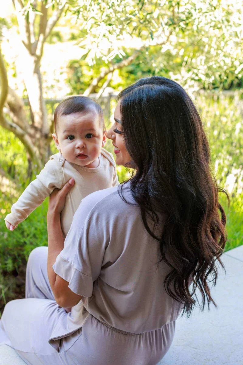 Simple Wishes Suzanne Jersey Nursing Jumpsuit