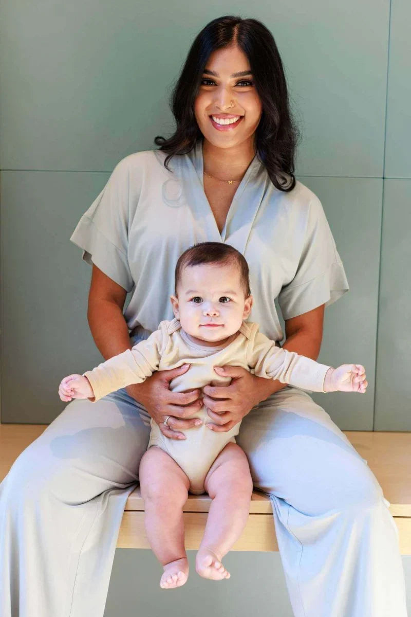 Simple Wishes Suzanne Jersey Nursing Jumpsuit