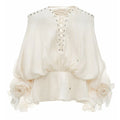 Mermaid Way Tiffany Off Shoulder Lace Up Mini Dress
