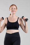 Simple Wishes Stages Maternity, Nursing & Wearable Pump V Mesh Sports Bra
