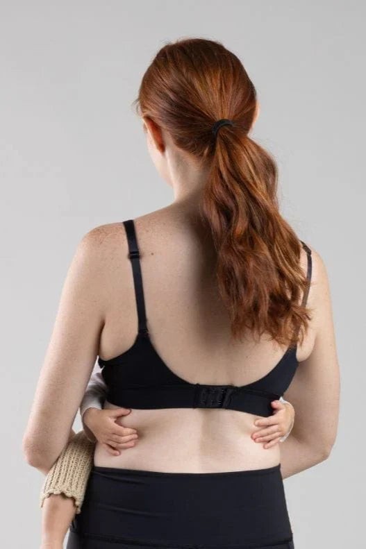 Simple Wishes Stages Maternity, Nursing & Wearable Pump V Mesh Sports Bra