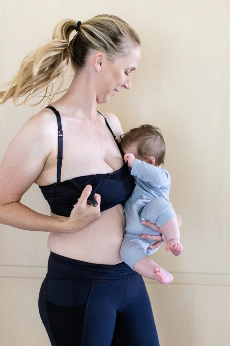 Simple Wishes Stages Maternity, Nursing & Wearable Pump Racerback Sports Bra
