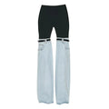 Mermaid Way Urban Chic Denim Hybrid Flare Pants