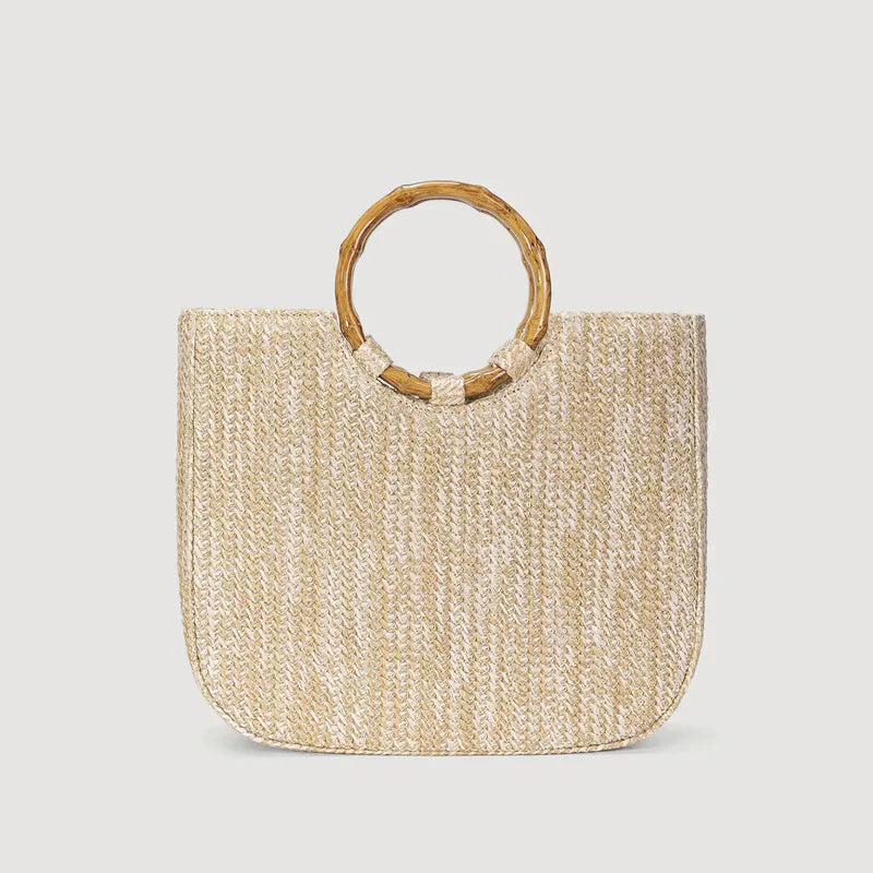 Mermaid Way Verena Bamboo Handle Bag