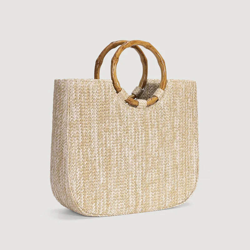 Mermaid Way Verena Bamboo Handle Bag