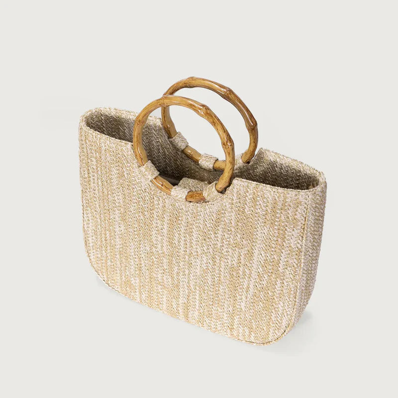 Mermaid Way Verena Bamboo Handle Bag
