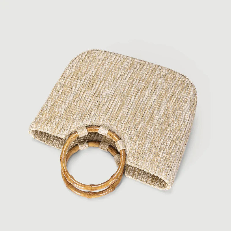 Mermaid Way Verena Bamboo Handle Bag