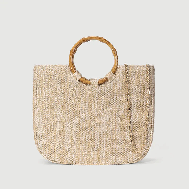 Mermaid Way Verena Bamboo Handle Bag