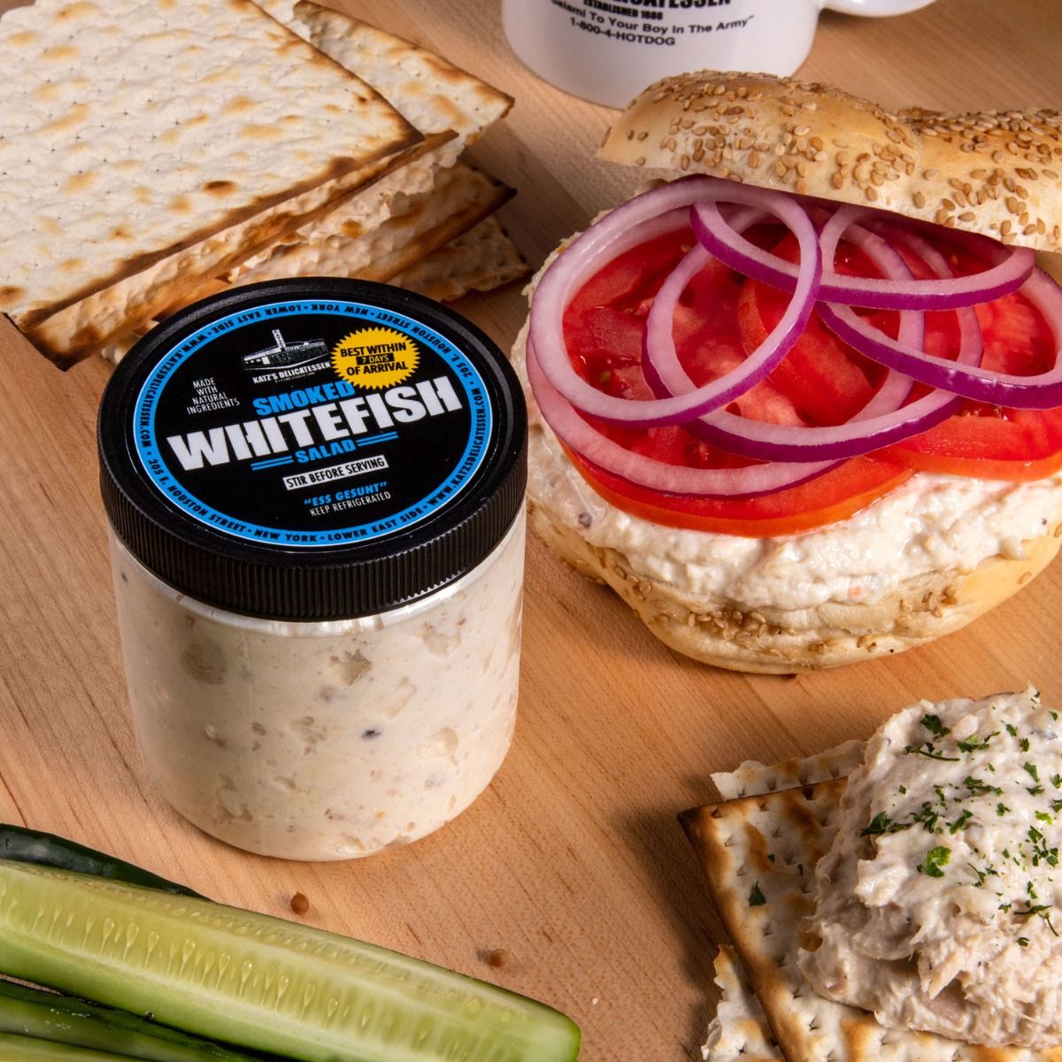 Katz's Delicatessen Whitefish Salad