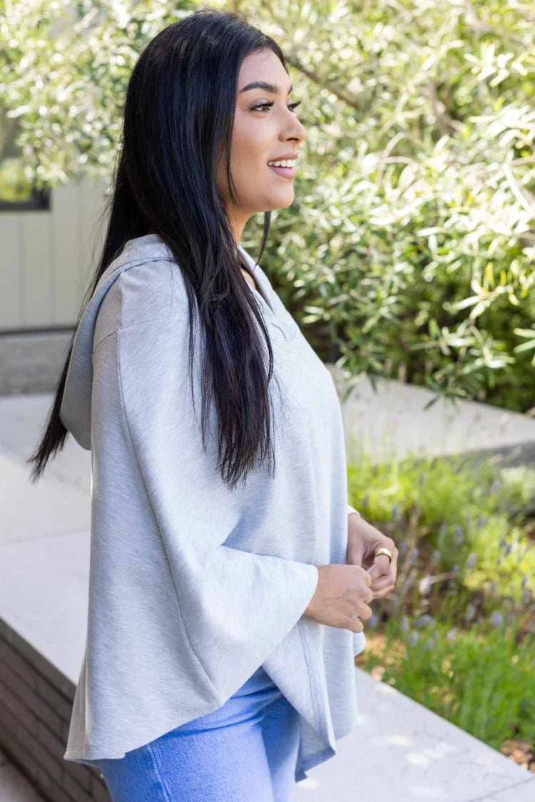 Simple Wishes Zoe Fleece Hooded Poncho