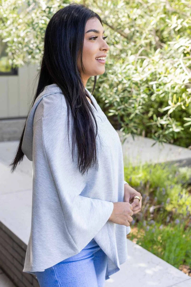 Simple Wishes Zoe Fleece Hooded Poncho